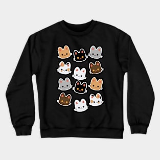 chalk kittens Crewneck Sweatshirt
